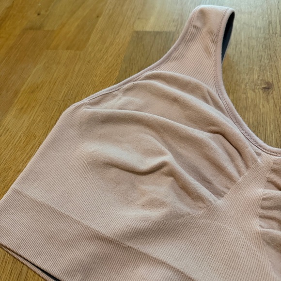 Spanx 2X Breast of Both Worlds Reversible Comfort Bra in Gray Vintage Rose - Picture 14 of 14